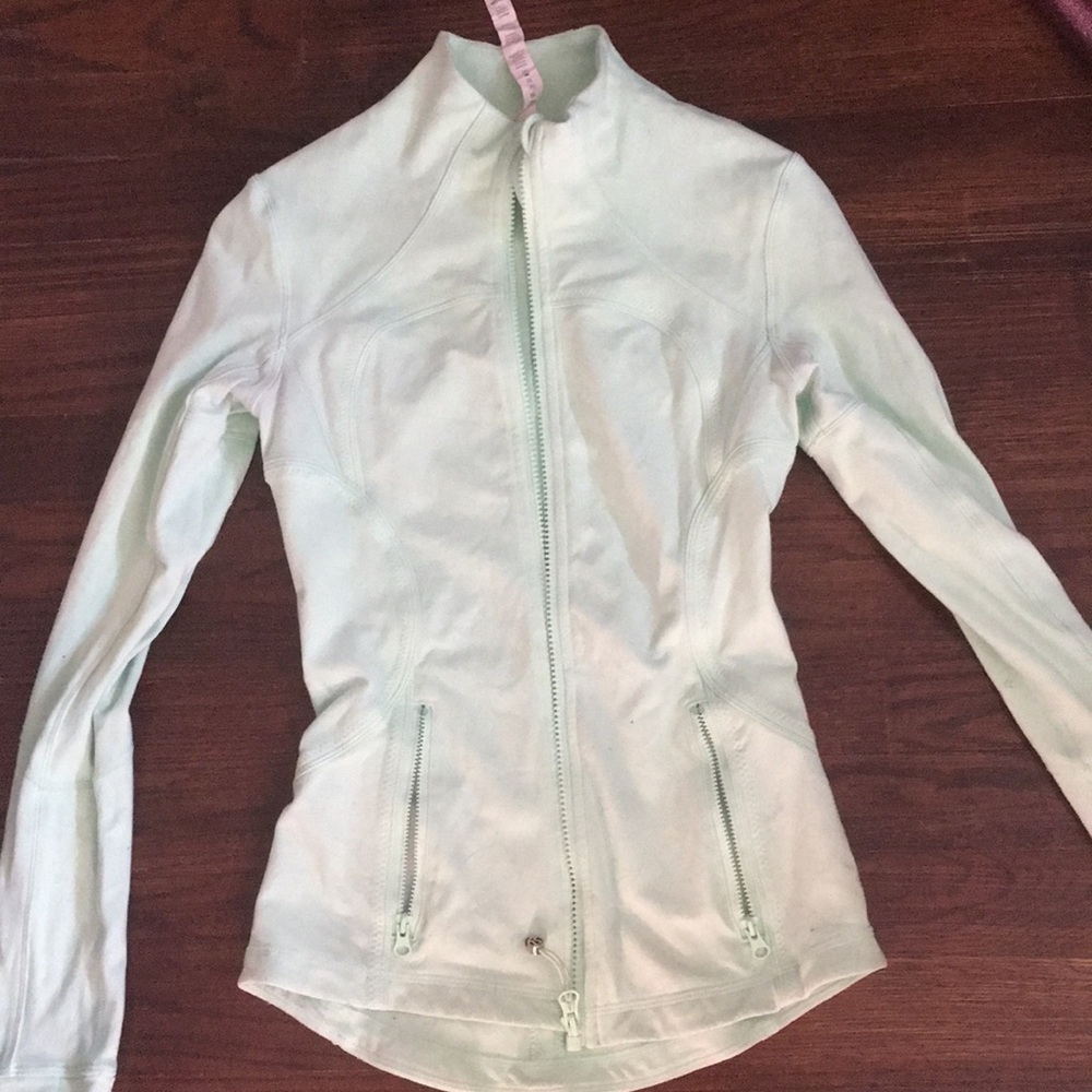 Mint green lulu jacket